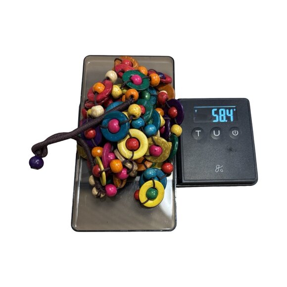 Boho Necklace Shell Beads Retro 60s Southwest Style Necklace - Picture 5 of 5